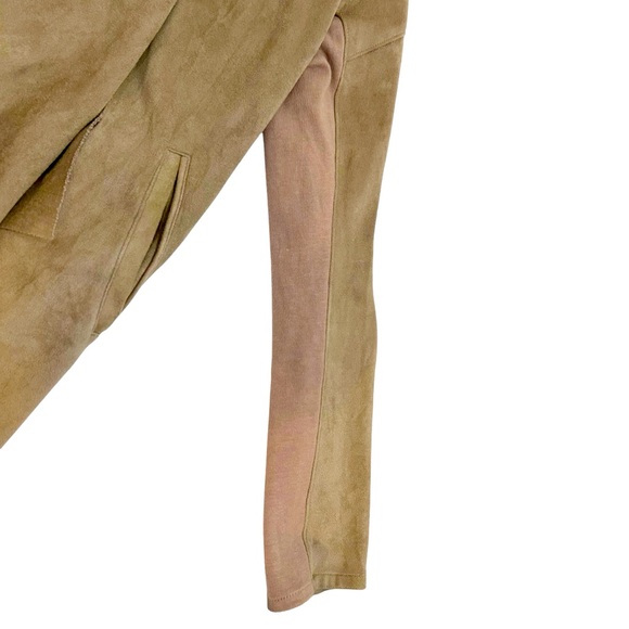Blank NYC Cloud Nine Waterfall Drape Mt Rushmore Brown Jacket Cardigan Size M - Picture 8 of 16